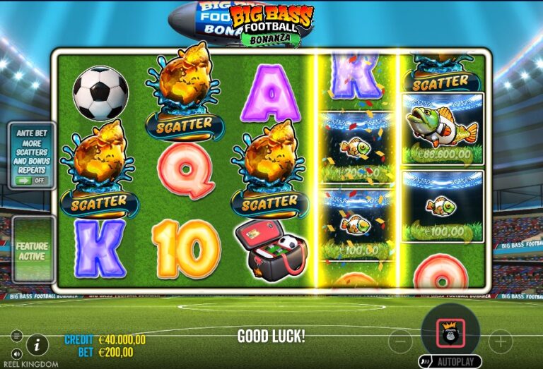 Screenshot 2 van Big Bass Football Bonanza